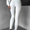 Ducel Denim Leggings Off White