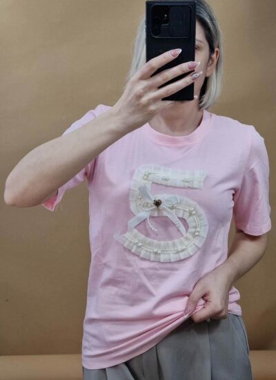 Five T-shirt Pink