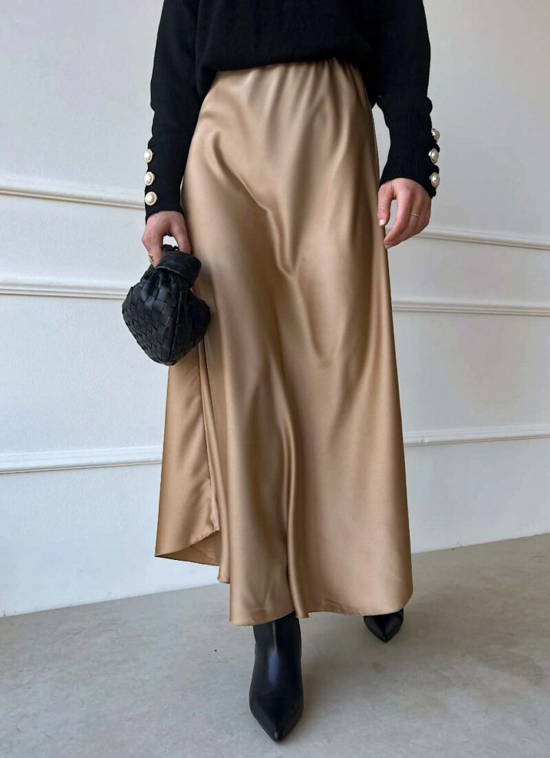 Heidi Beige Skirt