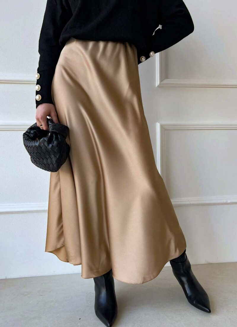 Heidi Beige Skirt