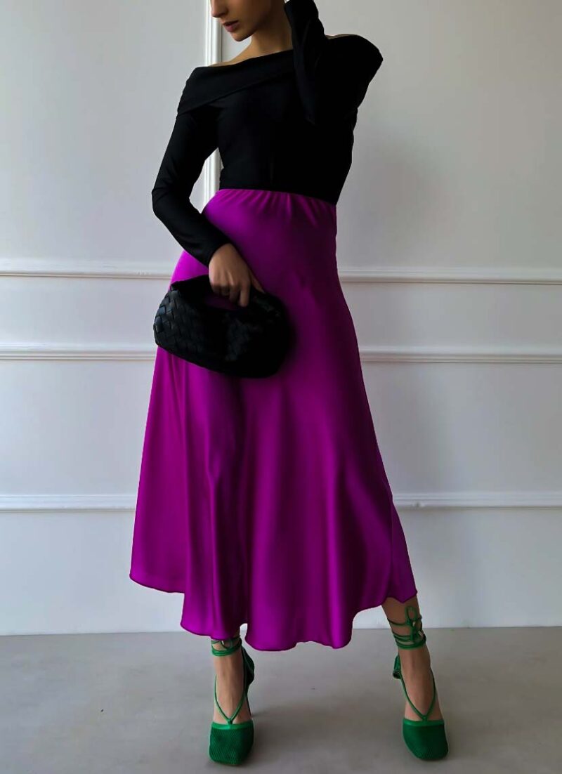 Heidi Purple Skirt