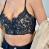 Zina Τοπ Bralette Μαύρο