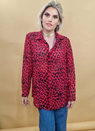 Leona Shirt Red