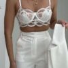 Nadi Off White Bralette