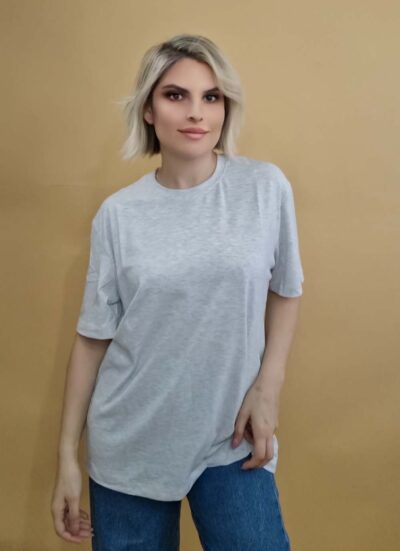 Eliza Γκρι Oversized T-shirt