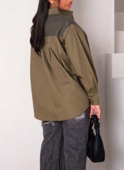 Amy Khaki Shirt