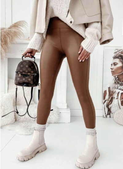 Ducel Light Brown Leggings