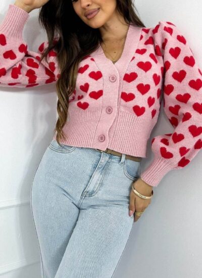 Hearts Pink Jacket