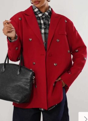 Love Red Blazer