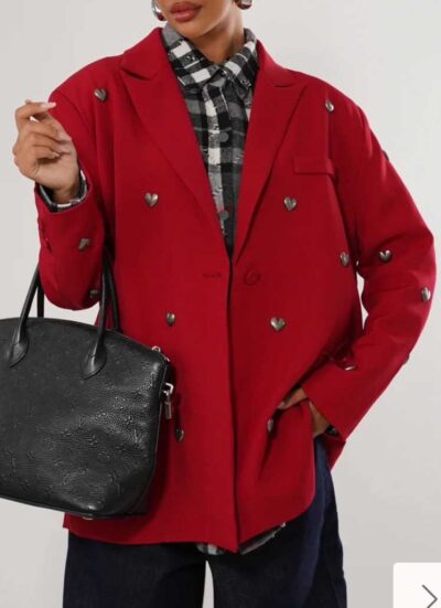 Love Red Blazer