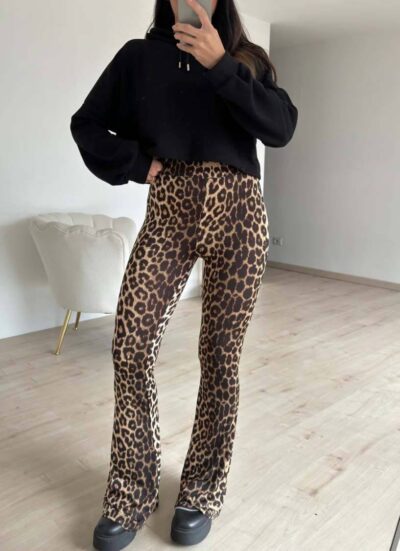 Marc Beige Animal Print Pant