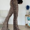 Marc Beige Animal Print Pant