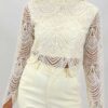 Perla Off White Blouse