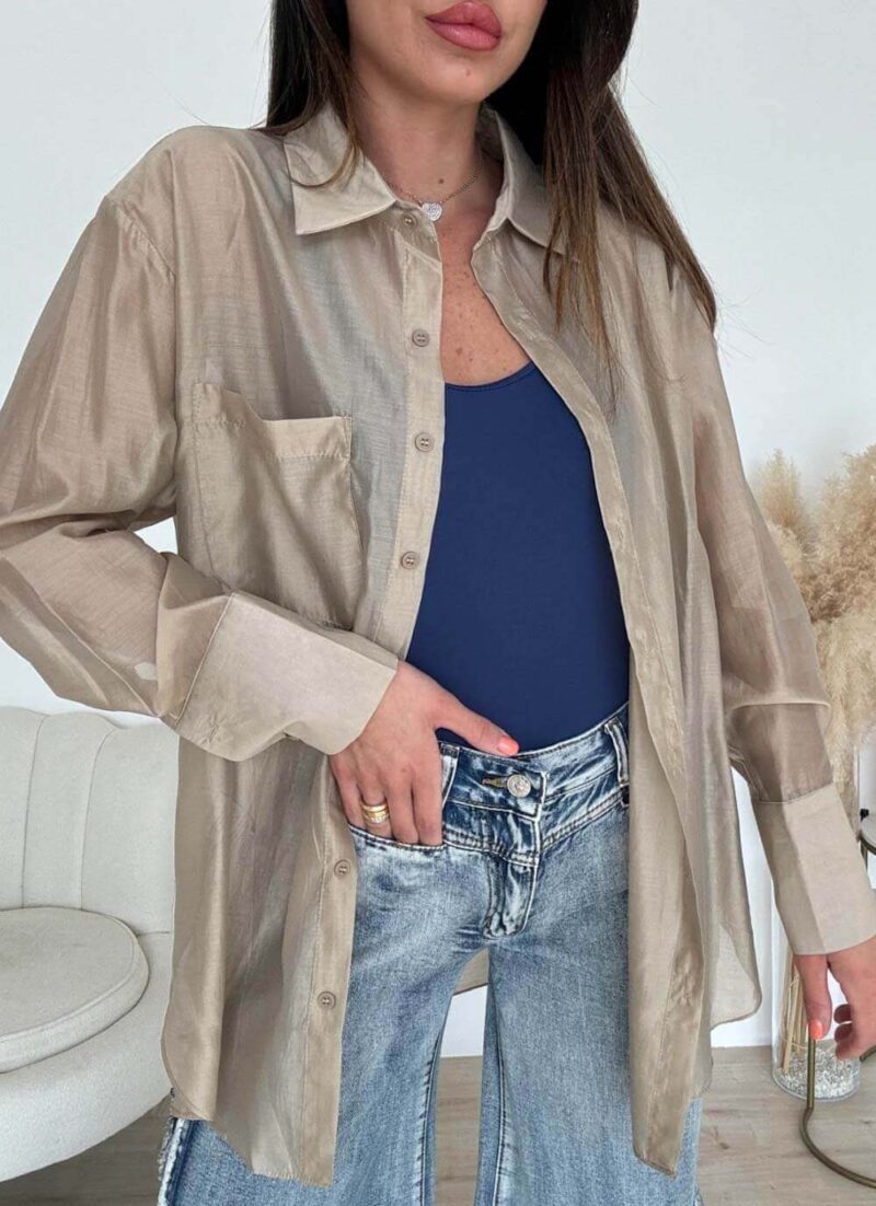 Victoria Beige Shirt