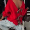 Vienna Red Blouse