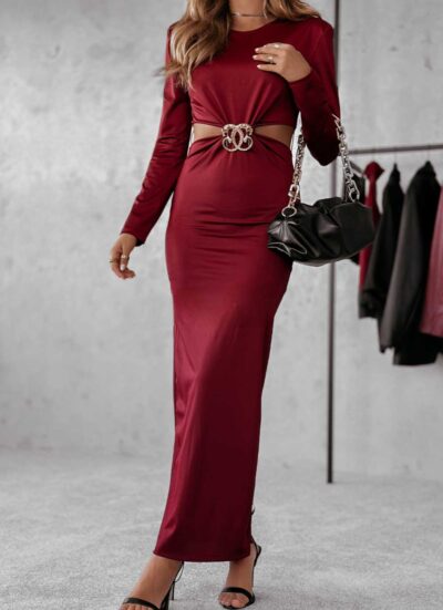 Dahlia Dark Red Dress