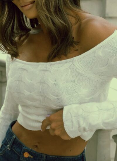 Lila Off White Blouse