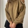 Somnia Dark Beige Blouse