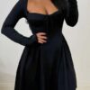 Sydela Black Dress