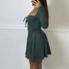 Sydela Khaki Dress