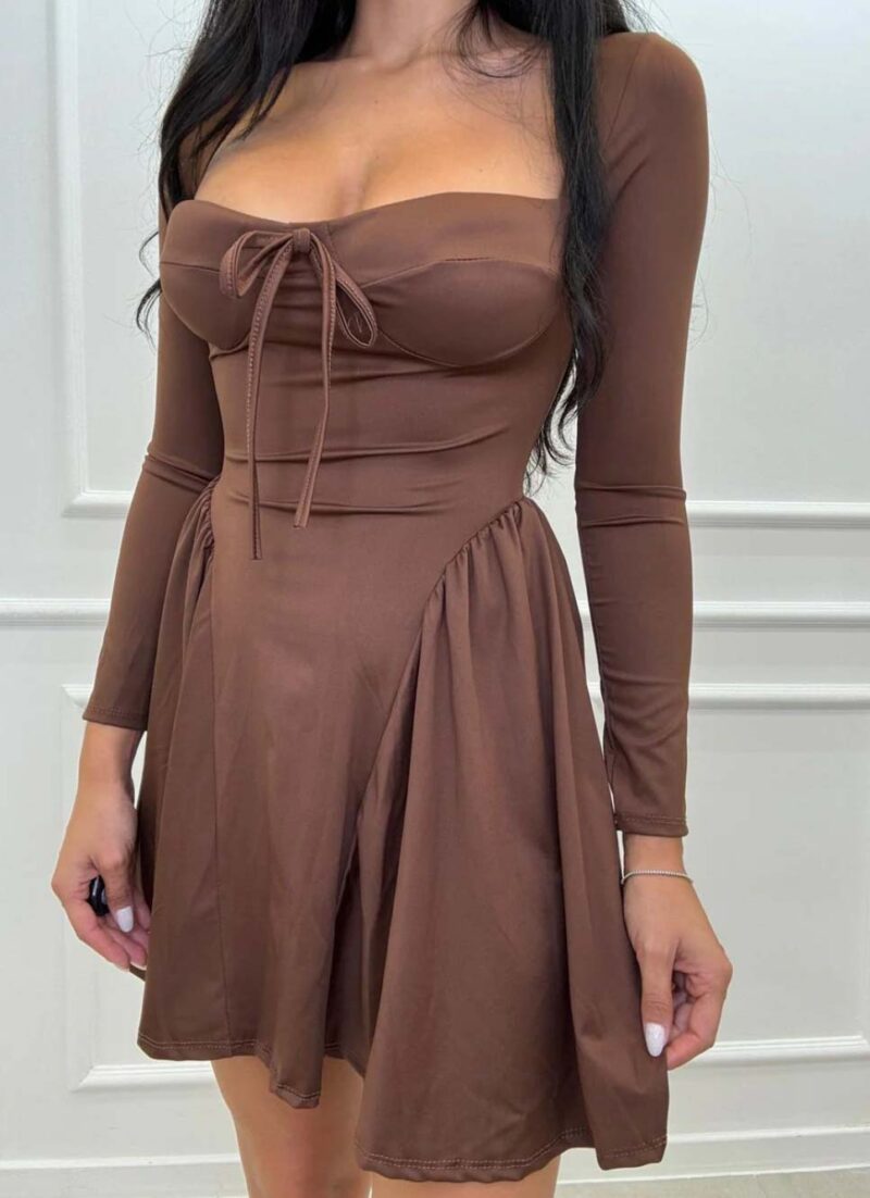 Sydela Brown Dress