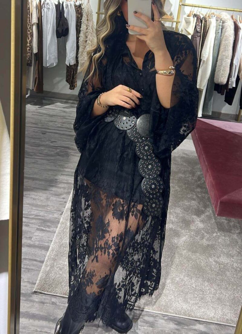 Yemina Black Maxi Dress