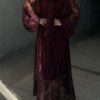 Yemina Dark Red Maxi Dress