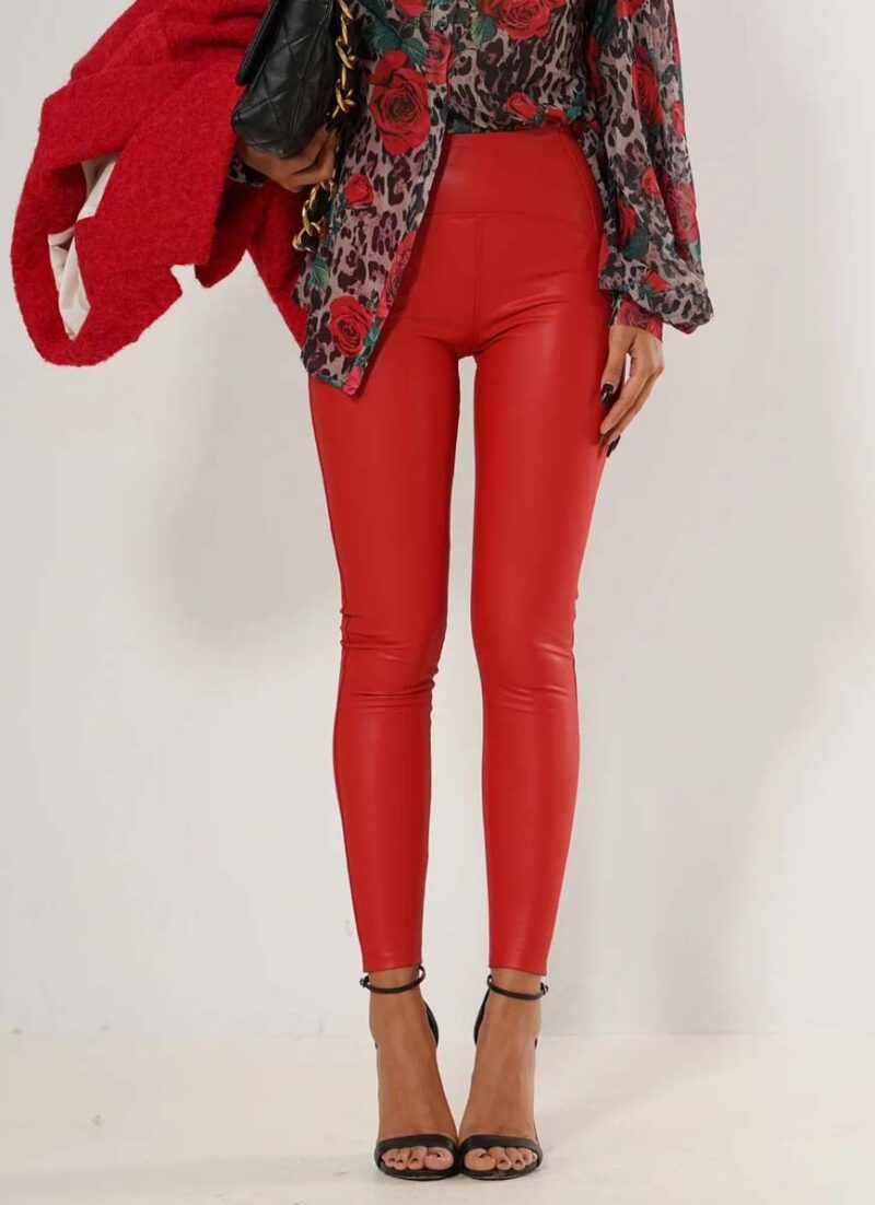 Ducel Red Leggings