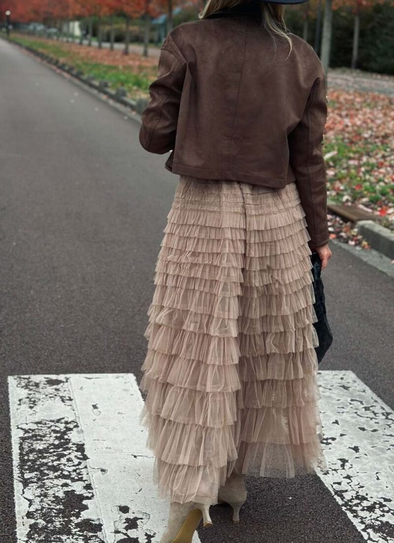 Eleanor Beige Skirt