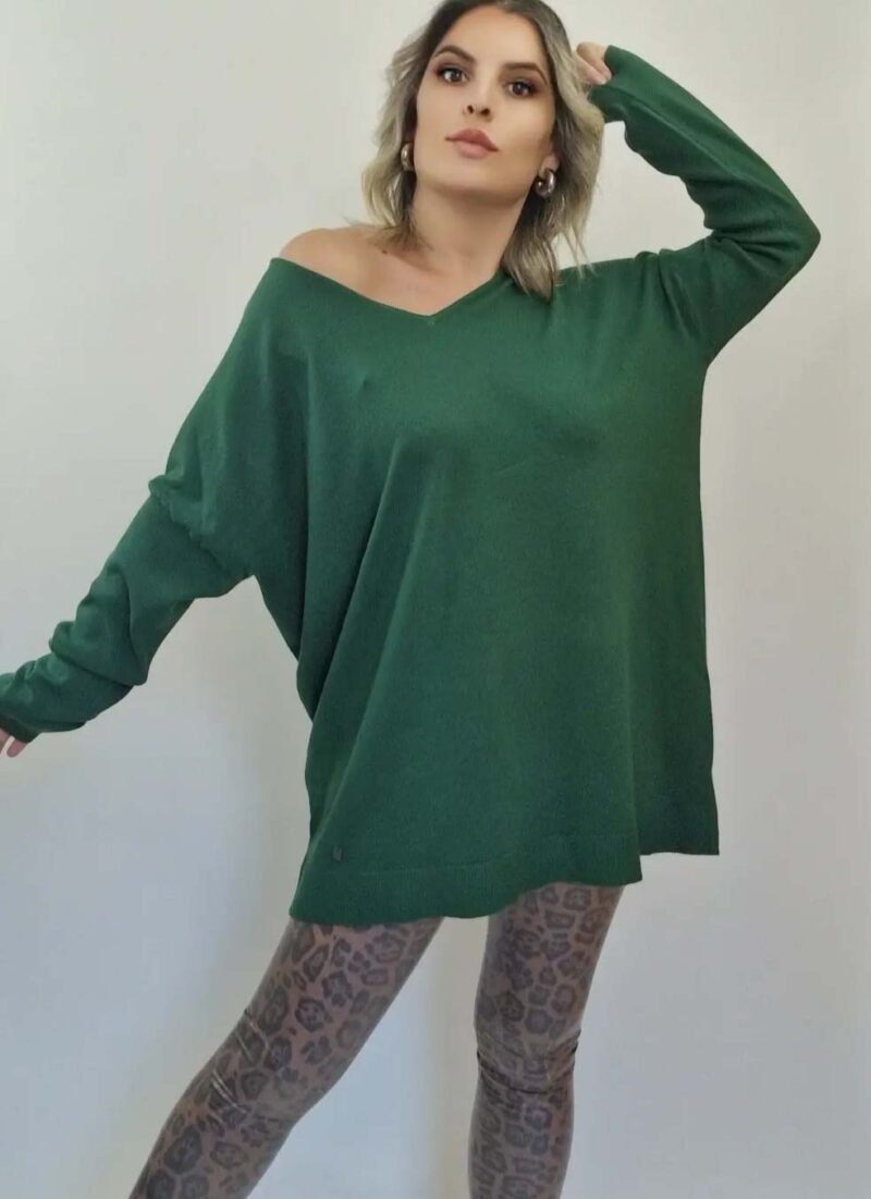 Emmeline Green Blouse