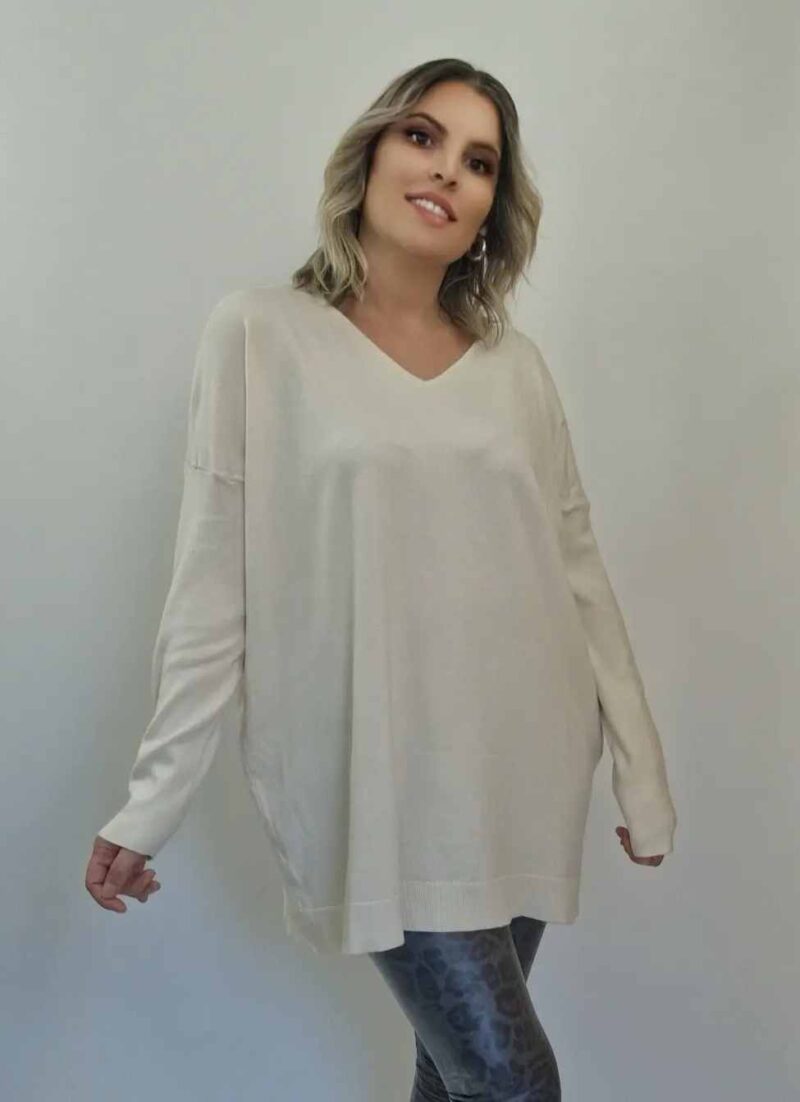 Emmeline Off White Blouse