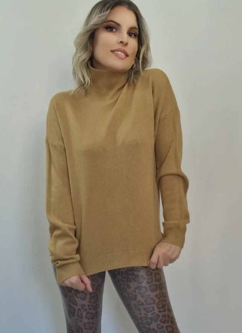 Grace Camel Blouse