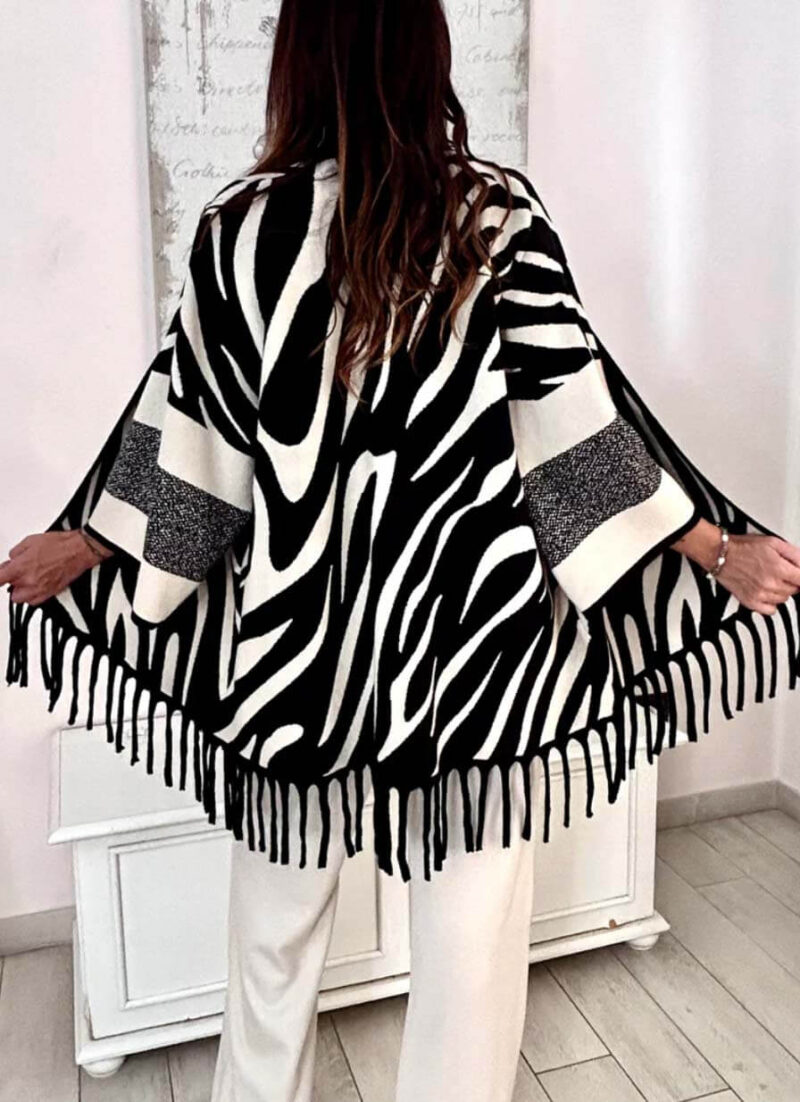 Harper Off White Zebra Jacket