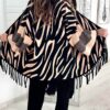 Harper Beige Zebra Jacket