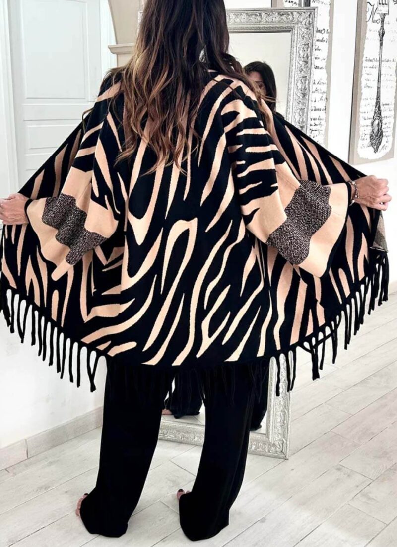 Harper Beige Zebra Jacket