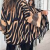 Harper Beige Zebra Jacket