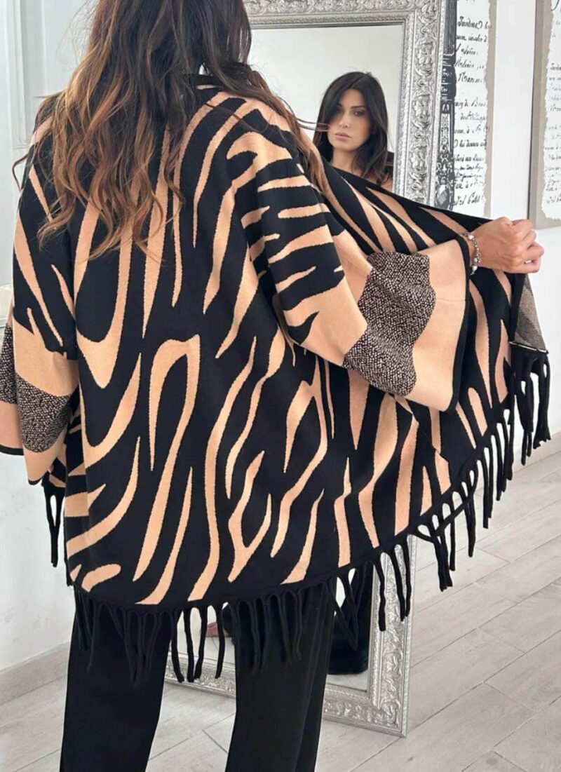 Harper Beige Zebra Jacket