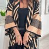 Harper Beige Zebra Jacket