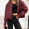 Kali Dark Red Jacket