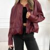 Kali Dark Red Jacket