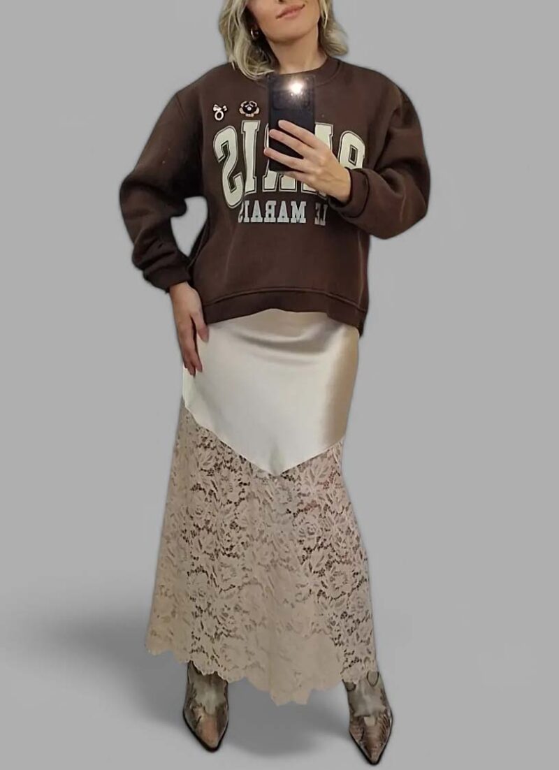 Midelt Beige Skirt