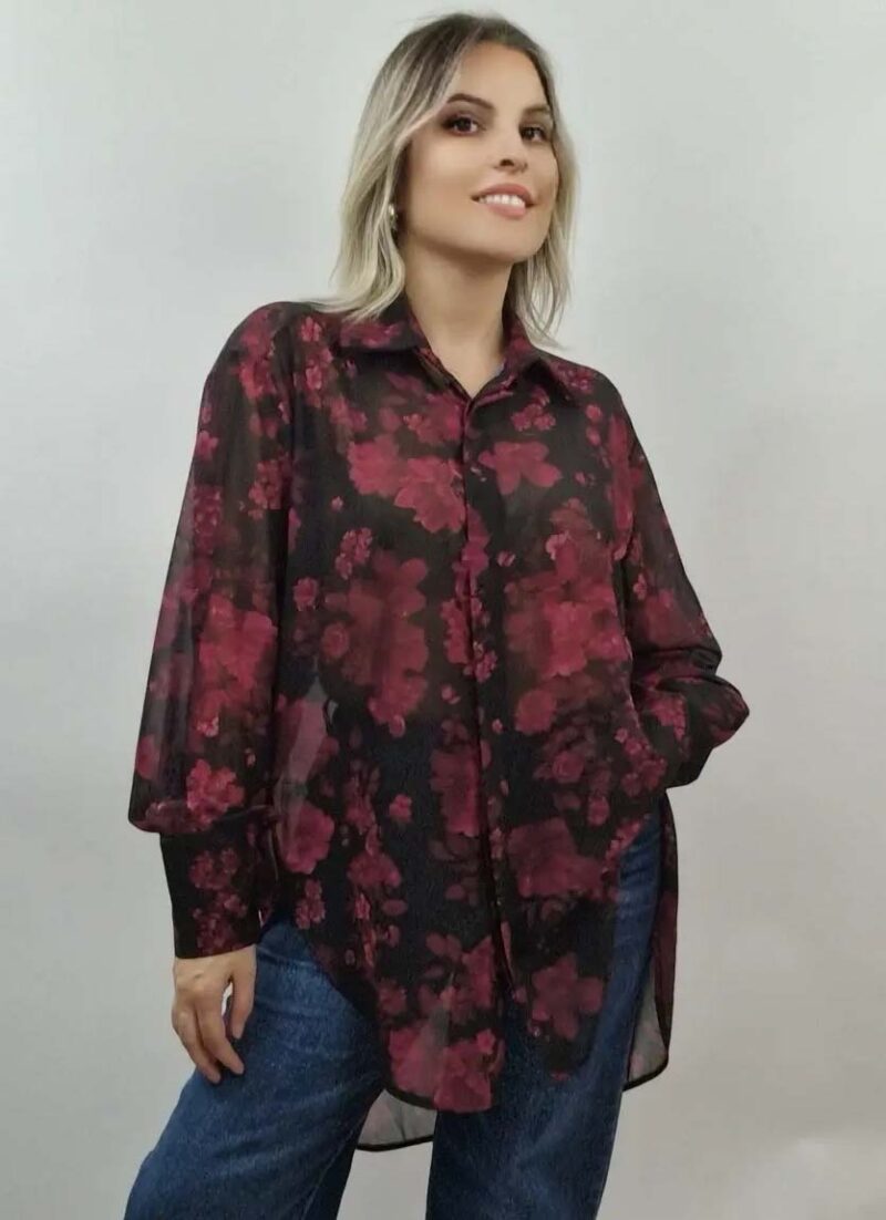 Palatino Dark Red Shirt