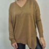 Zaida Camel Blouse