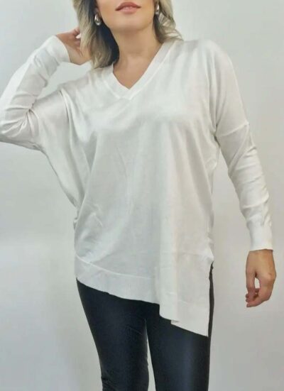 Zaida Off White Blouse