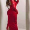 Charles Red Maxi Dress