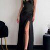 Cocktail Black Maxi Dress