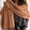 Ilianna Camel Pashmina