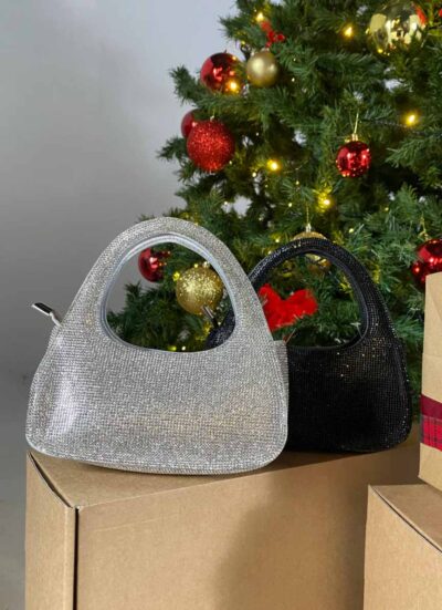 Iris Silver Bags