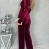 Martini Dark Red Jumpsuit