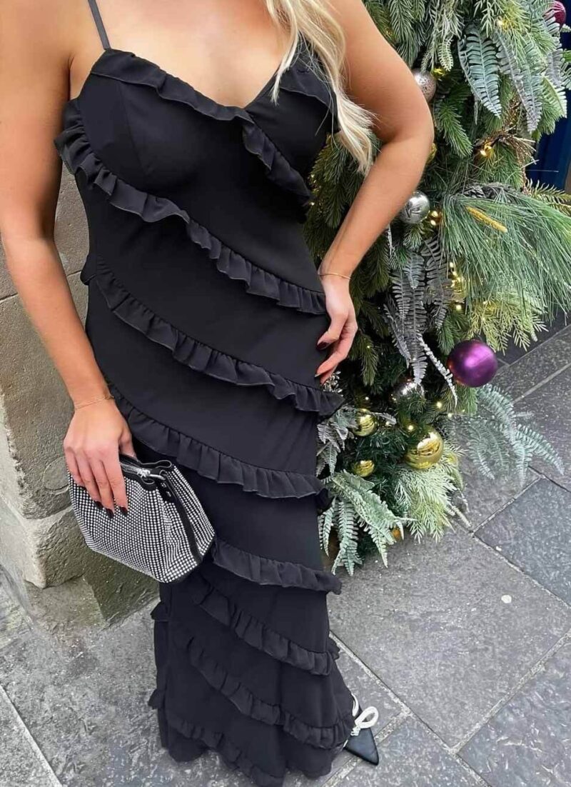 Melin Black Maxi Dress